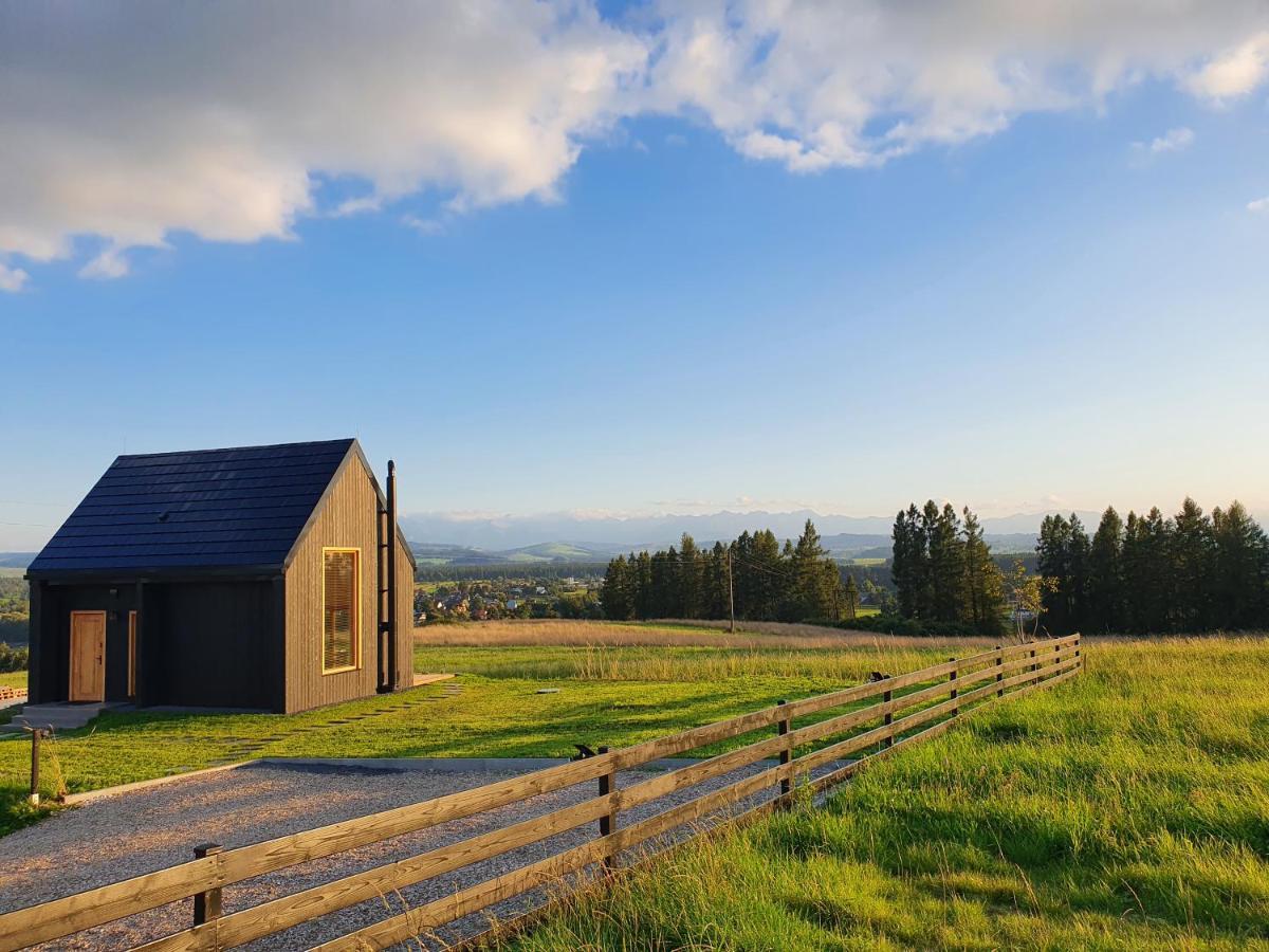 Przystan Nad Listepka Domek Nowoczesna Stodola Z Widokiem Na Tatry, Gorce I Pieniny Łopuszna Exterior foto